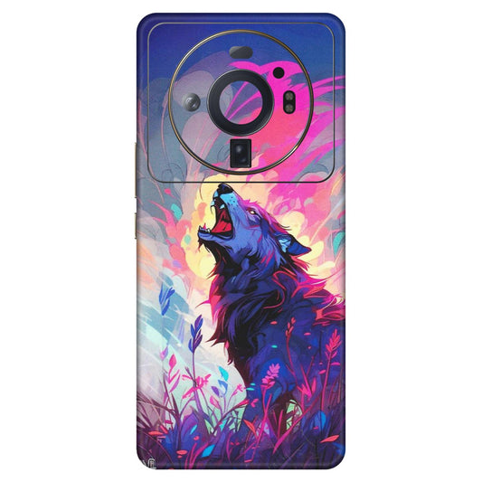 Xiaomi Redmi Phone Skins (All Models) - New Wild Wolf Abstract - Matte Finish (M-125) Mi 12S Ultra 5G