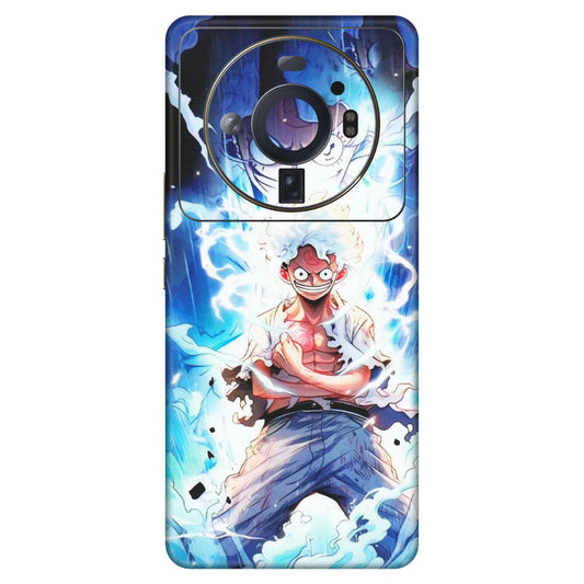 Xiaomi Redmi Phone Skins (All Models) - Blue Thunder Luffy Anime - Matte Finish (M-132) Mi 12S Ultra 5G