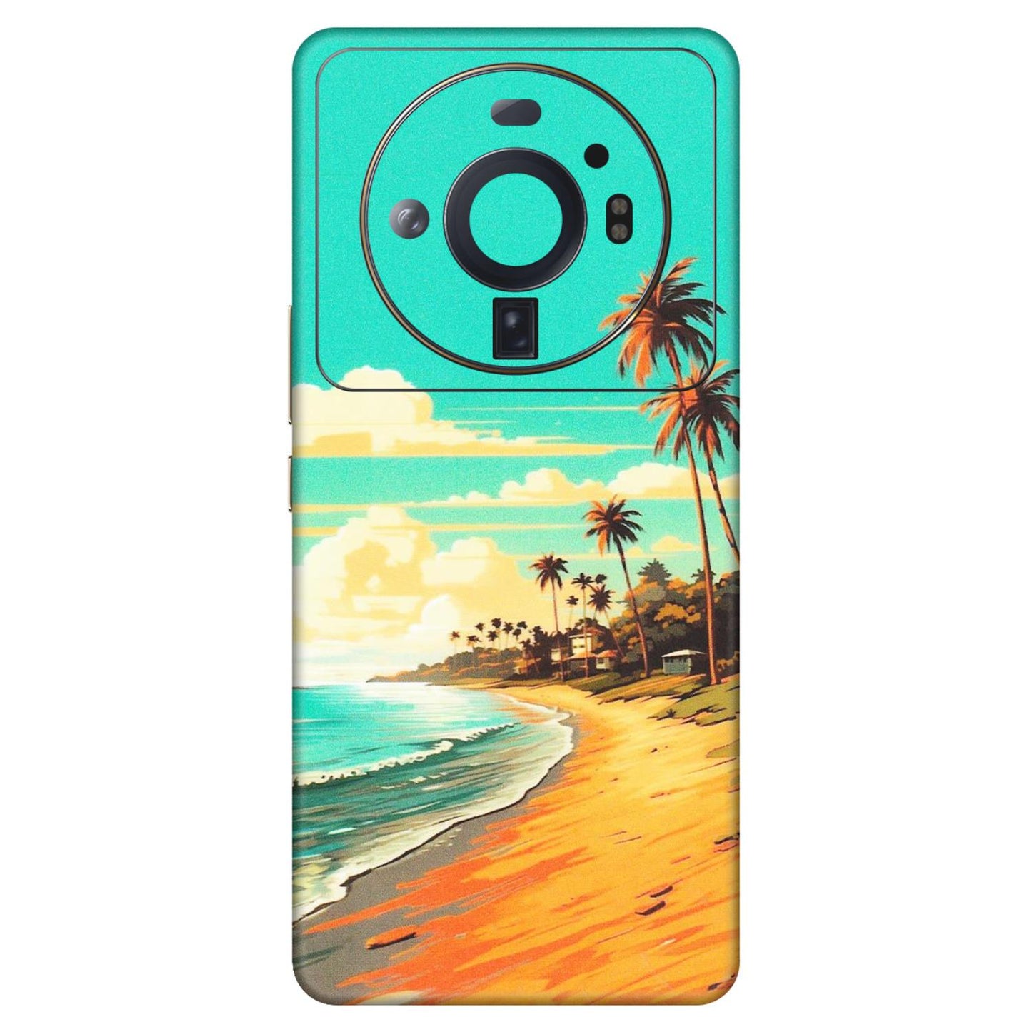 Xiaomi Redmi Phone Skins (All Models) - Miami Beach - Matte Finish (M-136) Mi 12S Ultra 5G