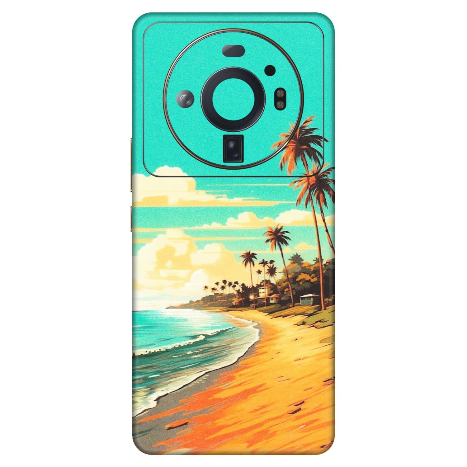 Xiaomi Redmi Phone Skins (All Models) - Miami Beach - Matte Finish (M-136) Mi 12S Ultra 5G