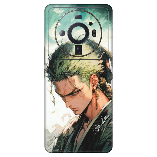 Xiaomi Redmi Phone Skins (All Models) - New Roronoa Zoro One Picece Anime - Matte Finish (M-140) Mi 12S Ultra 5G