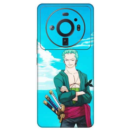 Xiaomi Redmi Phone Skins (All Models) - Cool Swordman Zoro Anime - Matte Finish (M-143) Mi 12S Ultra 5G
