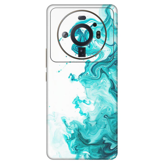 Xiaomi Redmi Phone Skins (All Models) - Sky Blue Abstract Colour - Matte Finish (M-146) Mi 12S Ultra 5G