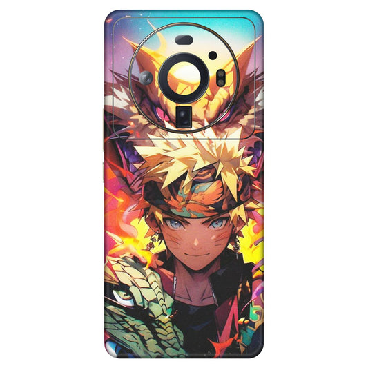 Xiaomi Redmi Phone Skins (All Models) - Angry Naruto Anime - Matte Finish (M-148) Mi 12S Ultra 5G