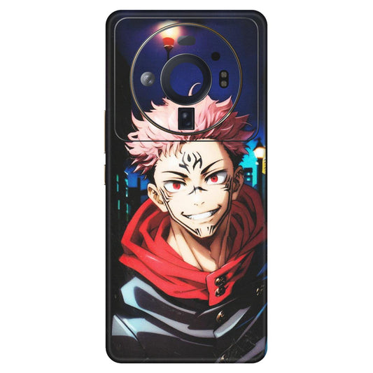Xiaomi Redmi Phone Skins (All Models) - Yuji Itadori Funny Face Anime - Matte Finish (M-152) Mi 12S Ultra 5G