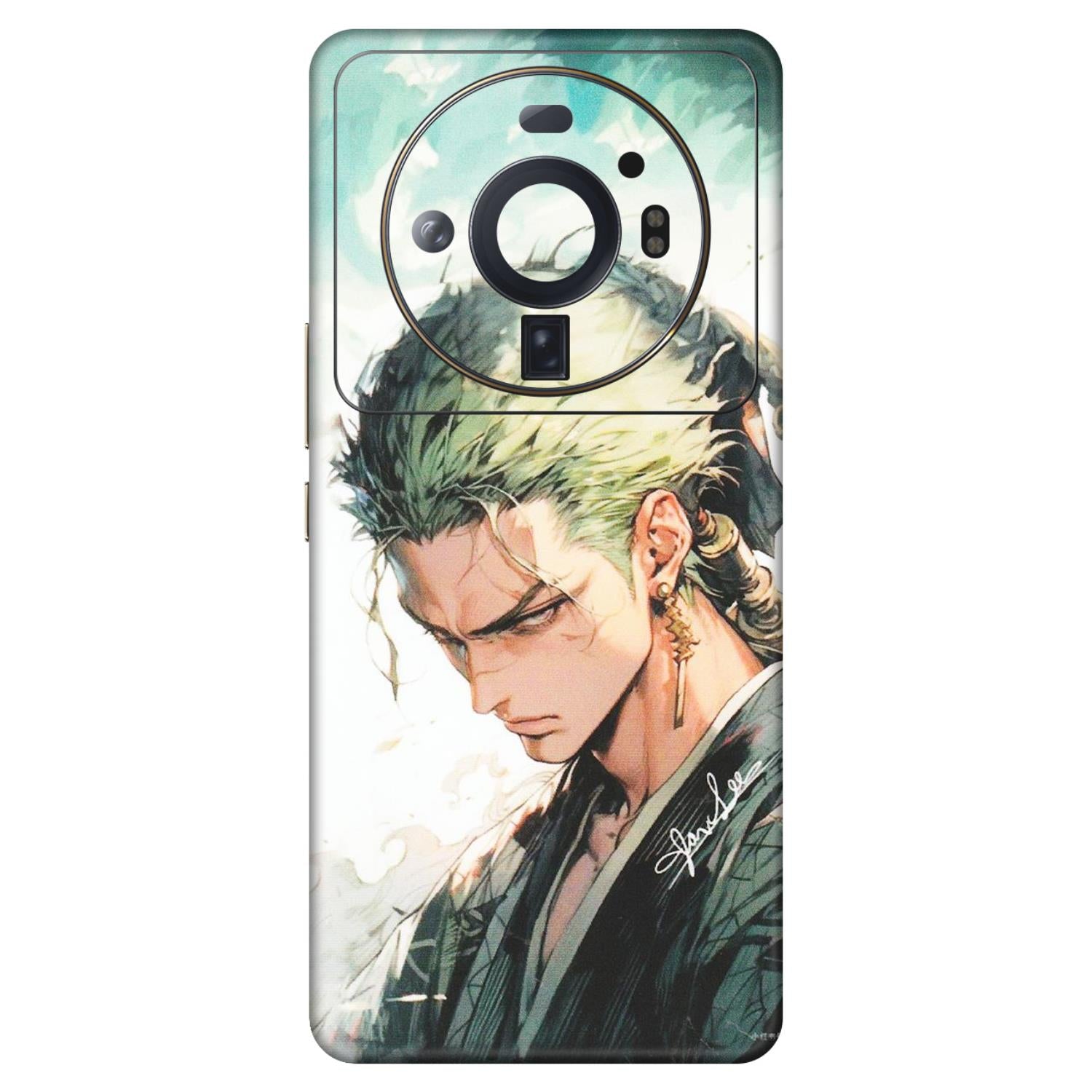 Xiaomi Redmi Phone Skins (All Models) - Pirate Hunter One Piece Anime - Matte Finish (M-157) Mi 12S Ultra 5G