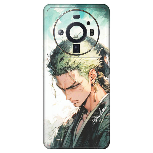 Xiaomi Redmi Phone Skins (All Models) - Pirate Hunter One Piece Anime - Matte Finish (M-157) Mi 12S Ultra 5G