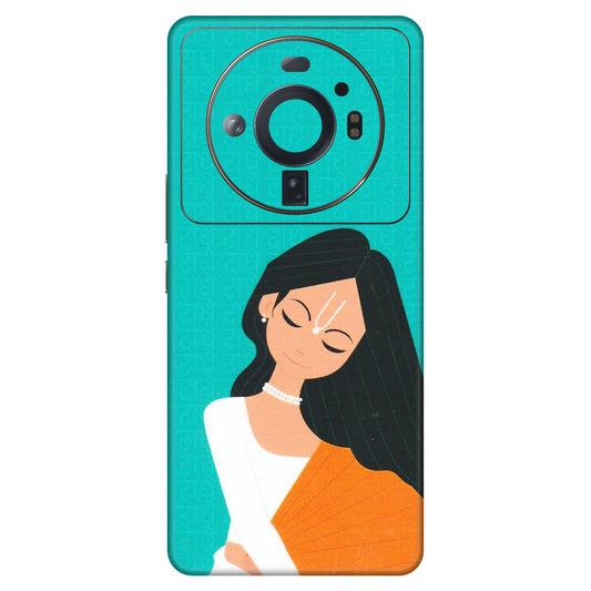 Xiaomi Redmi Phone Skins (All Models) - Radhe Radhe With Hindu Symbol - Matte Finish (M-164) Mi 12S Ultra 5G