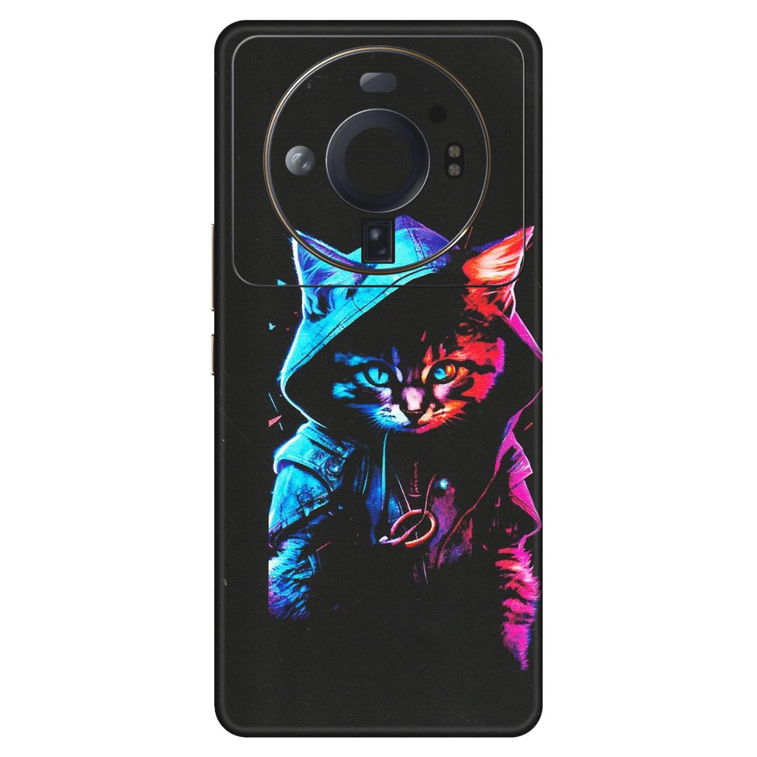 Xiaomi Redmi Phone Skins (All Models) - Cyberpunk Cat - Matte Finish (M-45) Mi 12S Ultra 5G