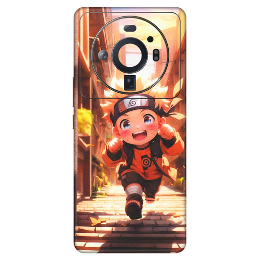 Xiaomi Redmi Phone Skins (All Models) - Naruto Cute Toon Running - Matte Finish (M-04) Mi 12S Ultra 5G
