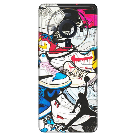 Xiaomi Redmi Phone Skins (All Models) - Jordan Sneakers Fan - Matte Finish (M-80) Mi 12S Ultra 5G