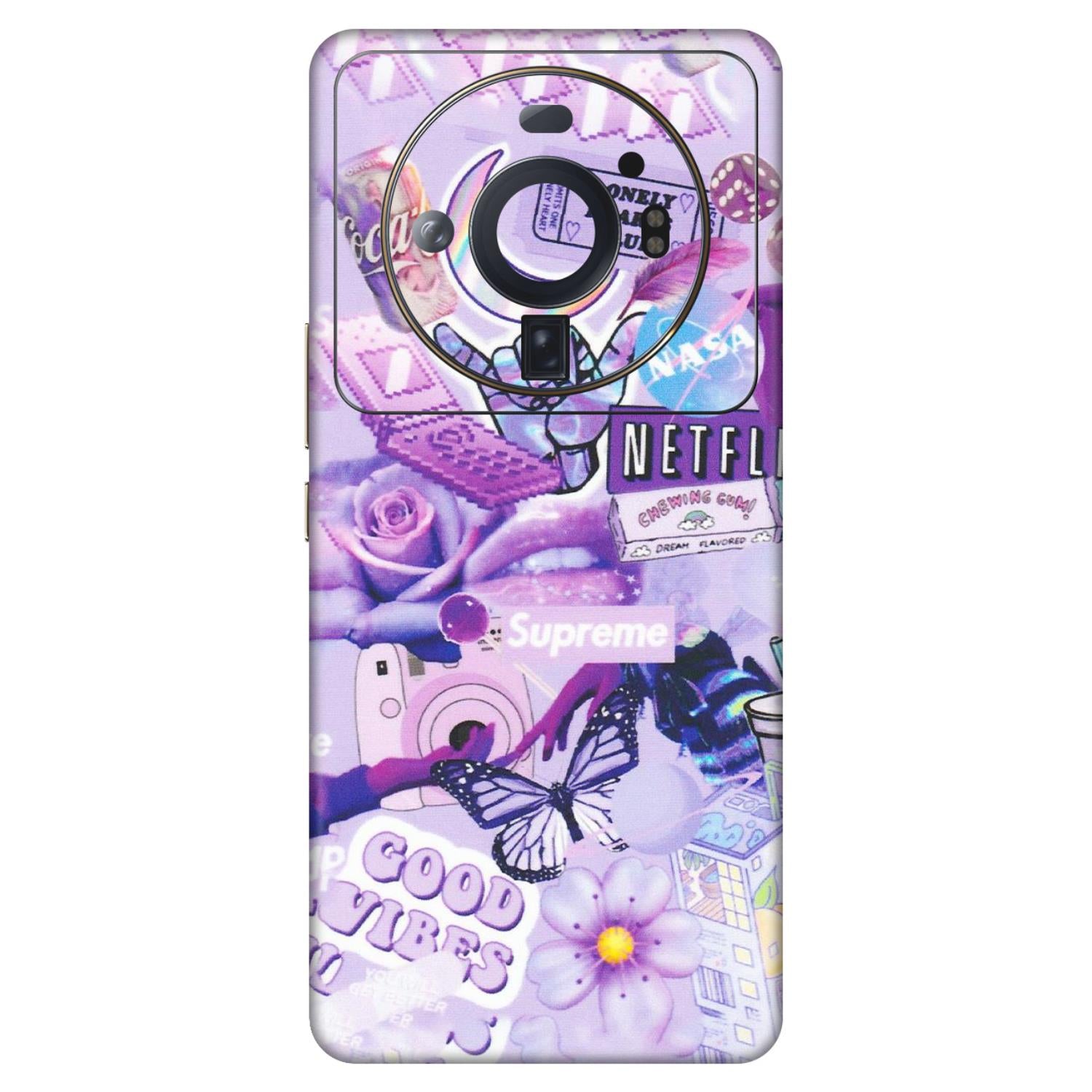 Xiaomi Redmi Phone Skins (All Models) - Supreme Purple Magic - Matte Finish (M-88) Mi 12S Ultra 5G