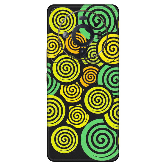 Xiaomi Redmi Phone Skins (All Models) - Crazy Spiral - Matte Finish (M-91) Mi 12S Ultra 5G