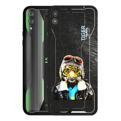 Xiaomi Redmi Phone Skins (All Models) - Rider Tiger - 3D Embossed Finish (L-113) Xiaomi Black Shark 2