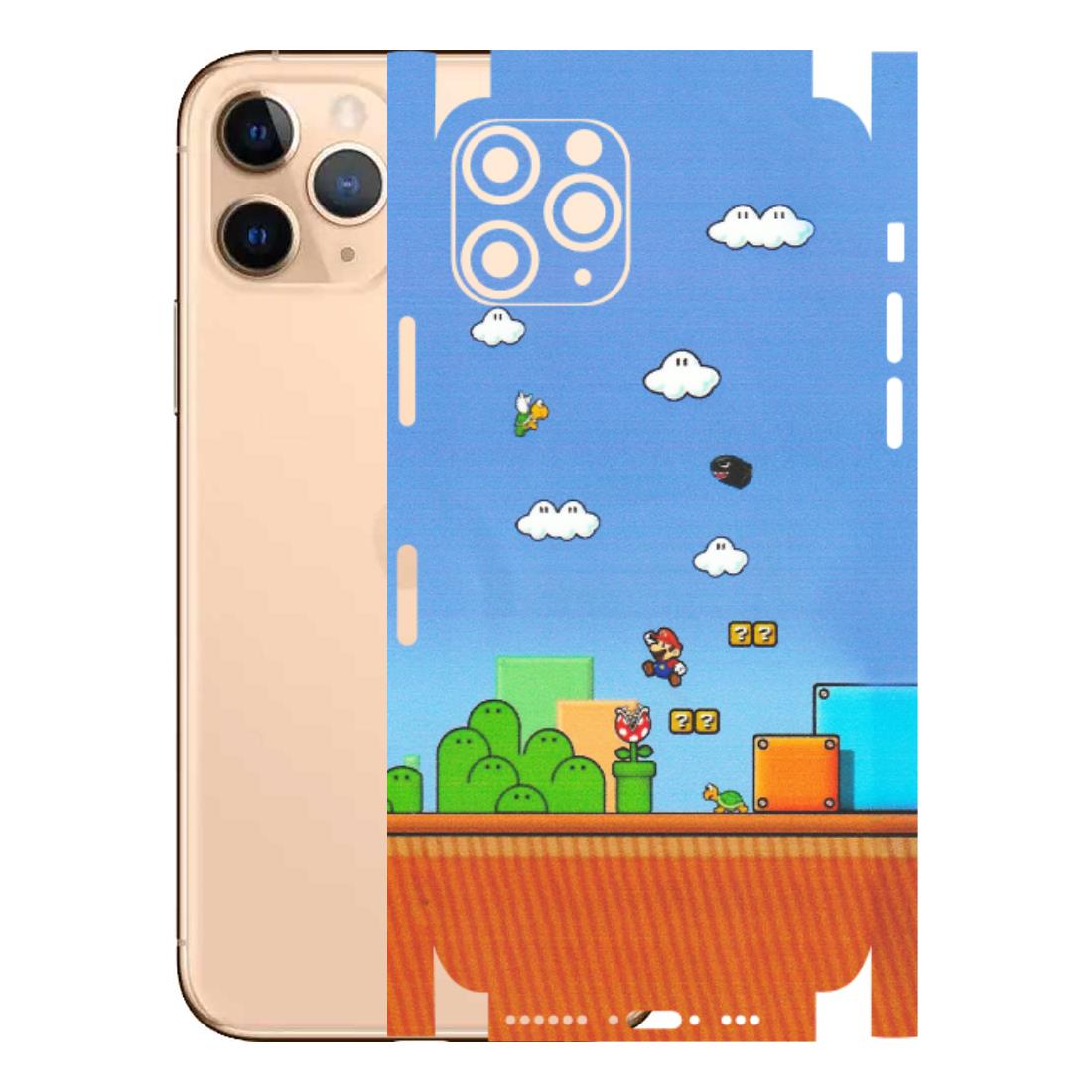 Apple iPhone Skins (All Models) - Mario Game Scene - Matte Finish (M-24) iPhone 11 Pro
