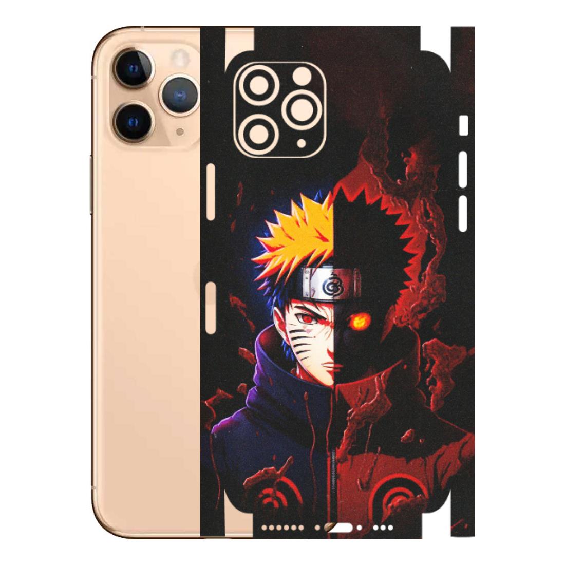 Apple iPhone Skins (All Models) - Naruto X Evil - Matte Finish (M-70) iPhone 11 Pro