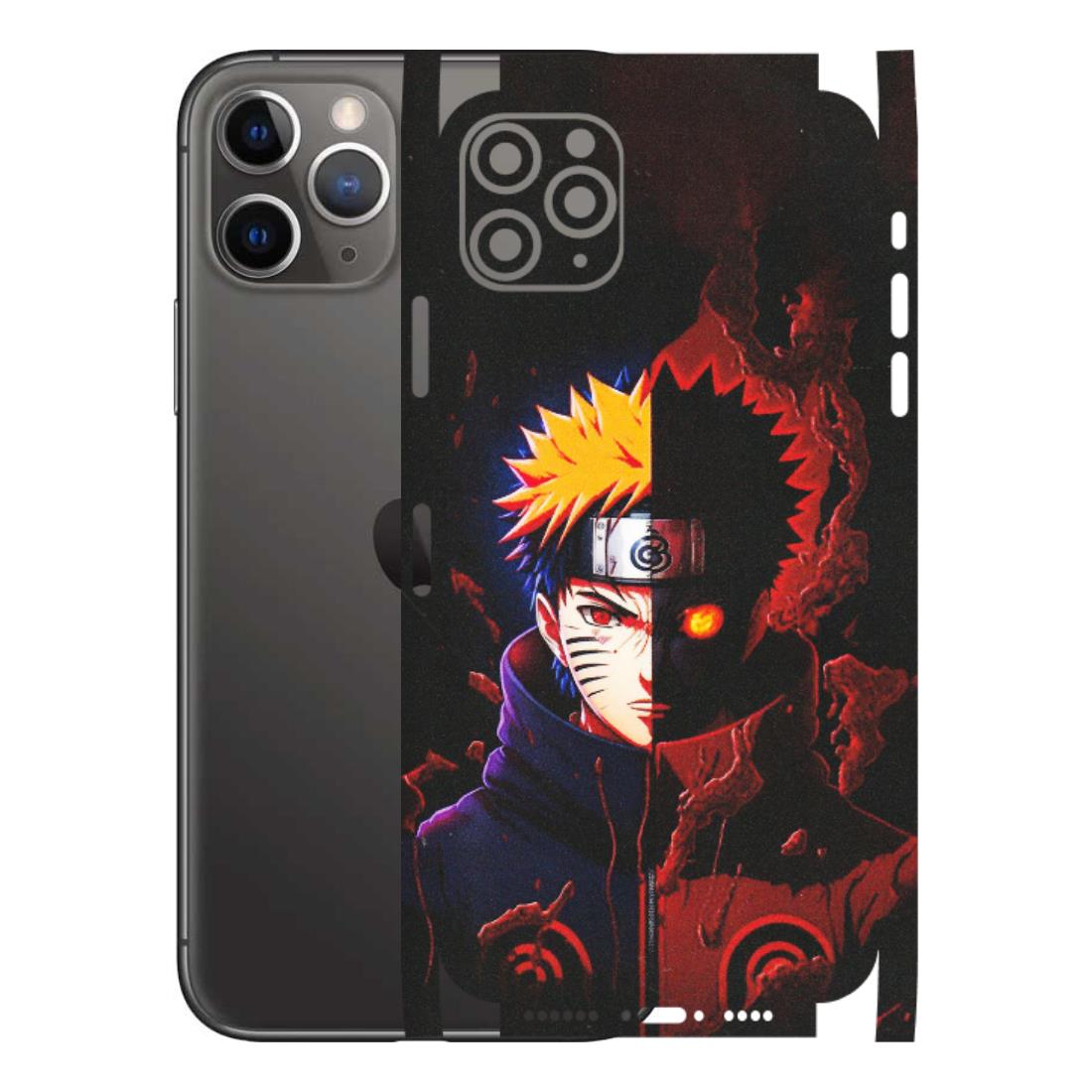Apple iPhone Skins (All Models) - Naruto X Evil - Matte Finish (M-70) iPhone 11 Pro Max