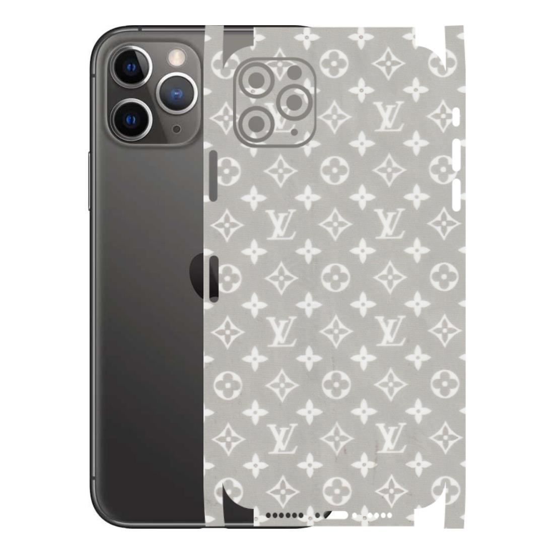 Apple iPhone Skins (All Models) - Luxury Brands Logo - Transparent Finish (T-07) iPhone 11 Pro Max