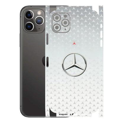Apple iPhone Skins (All Models) - Mercedes Benz - Transparent Finish (T-10) iPhone 11 Pro Max