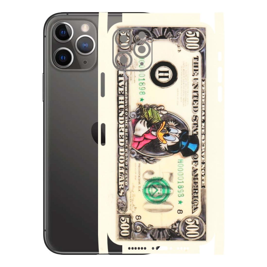 Apple iPhone Skins (All Models) - Five Hundred Dollar Duck - Transparent Finish (T-15) iPhone 11 Pro Max
