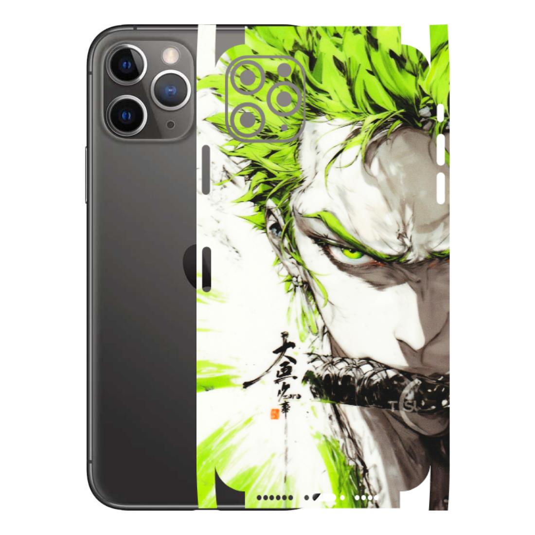 Apple iPhone Skins (All Models) - Roro Taku Anime - Transparent Finish (T-18) iPhone 11 Pro Max