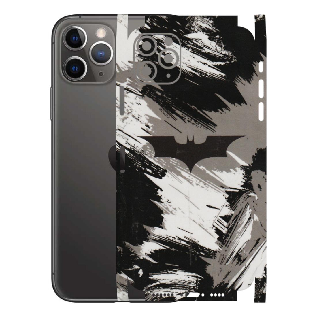 Apple iPhone Skins (All Models) - Batman Fleece DC - Transparent Finish (T-19) iPhone 11 Pro Max