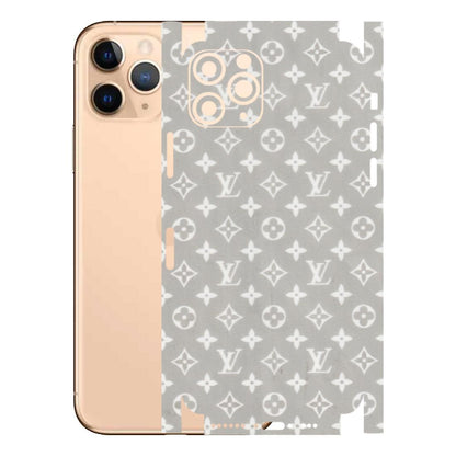 Apple iPhone Skins (All Models) - Luxury Brands Logo - Transparent Finish (T-07) iPhone 11 Pro