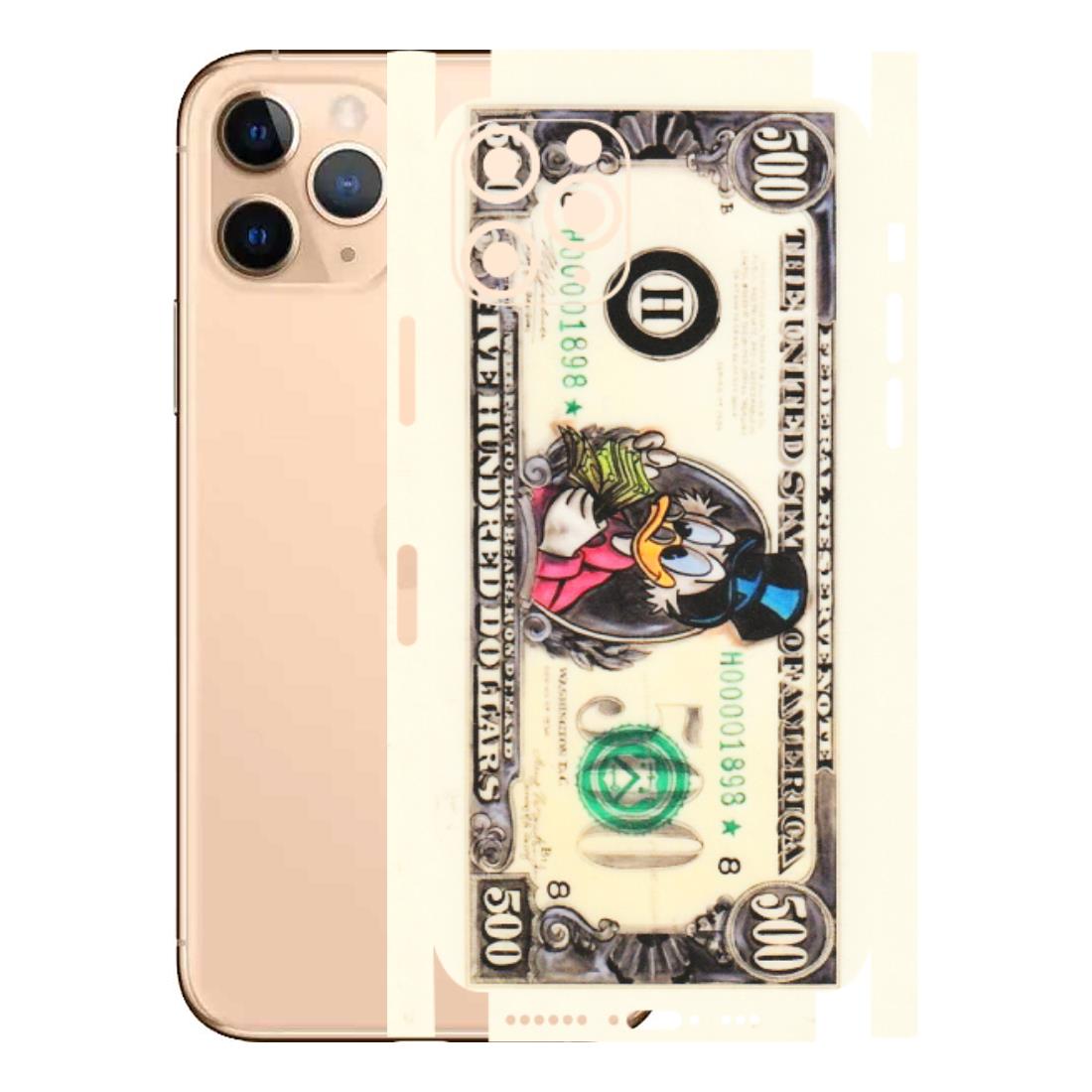 Apple iPhone Skins (All Models) - Five Hundred Dollar Duck - Transparent Finish (T-15) iPhone 11 Pro