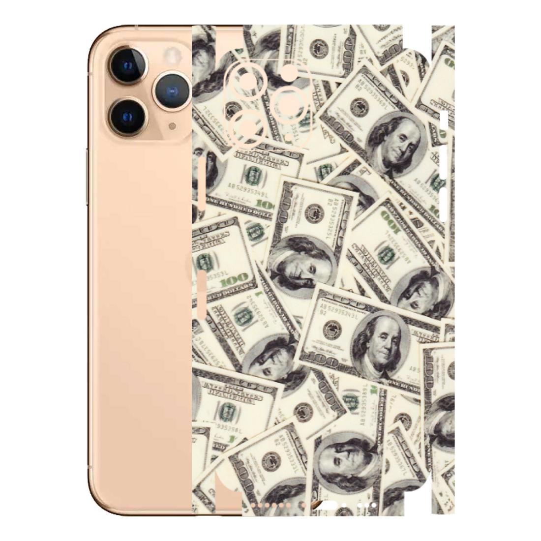 Apple iPhone Skins (All Models) - Dollar Lover - Transparent Finish (T-17) iPhone 11 Pro