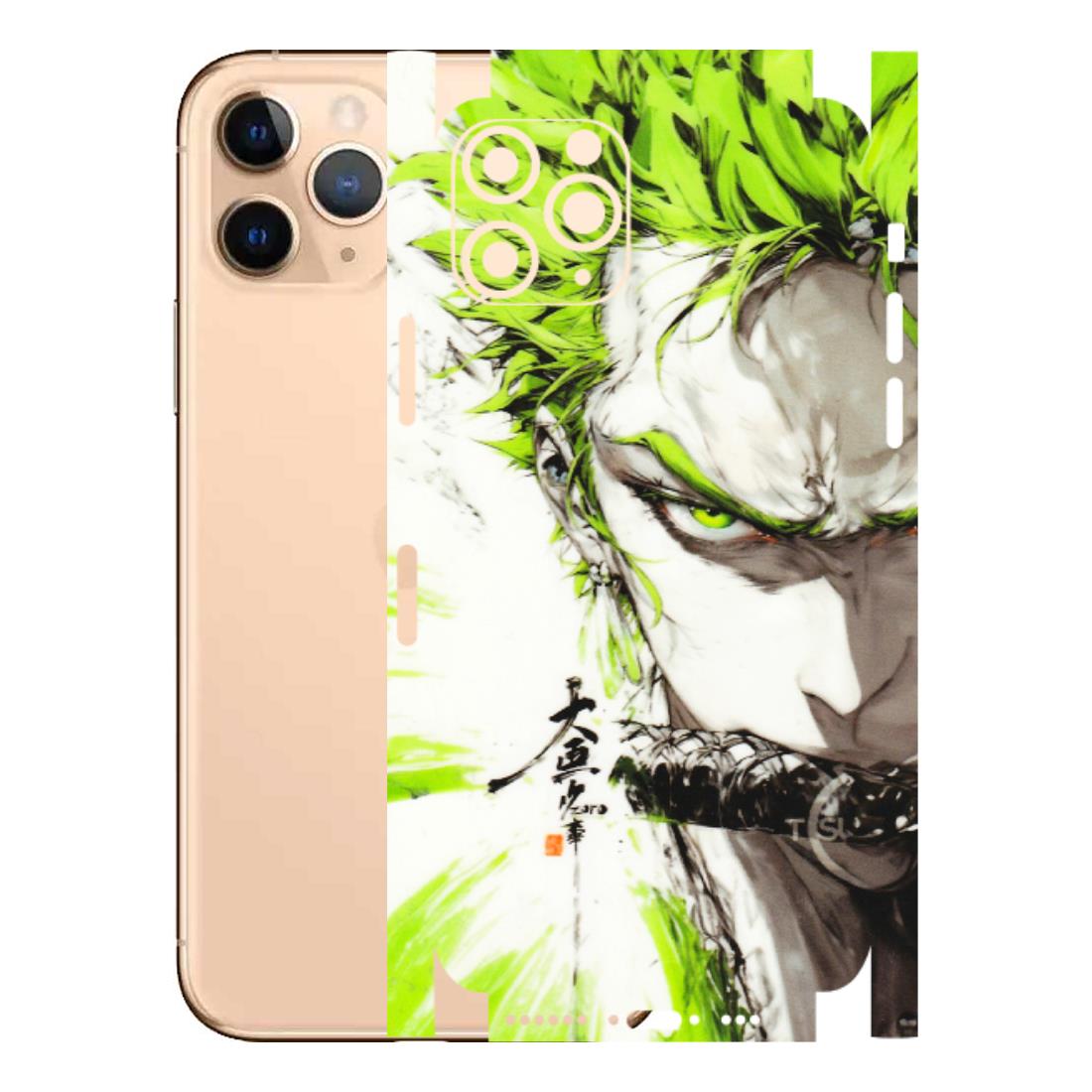 Apple iPhone Skins (All Models) - Roro Taku Anime - Transparent Finish (T-18) iPhone 11 Pro