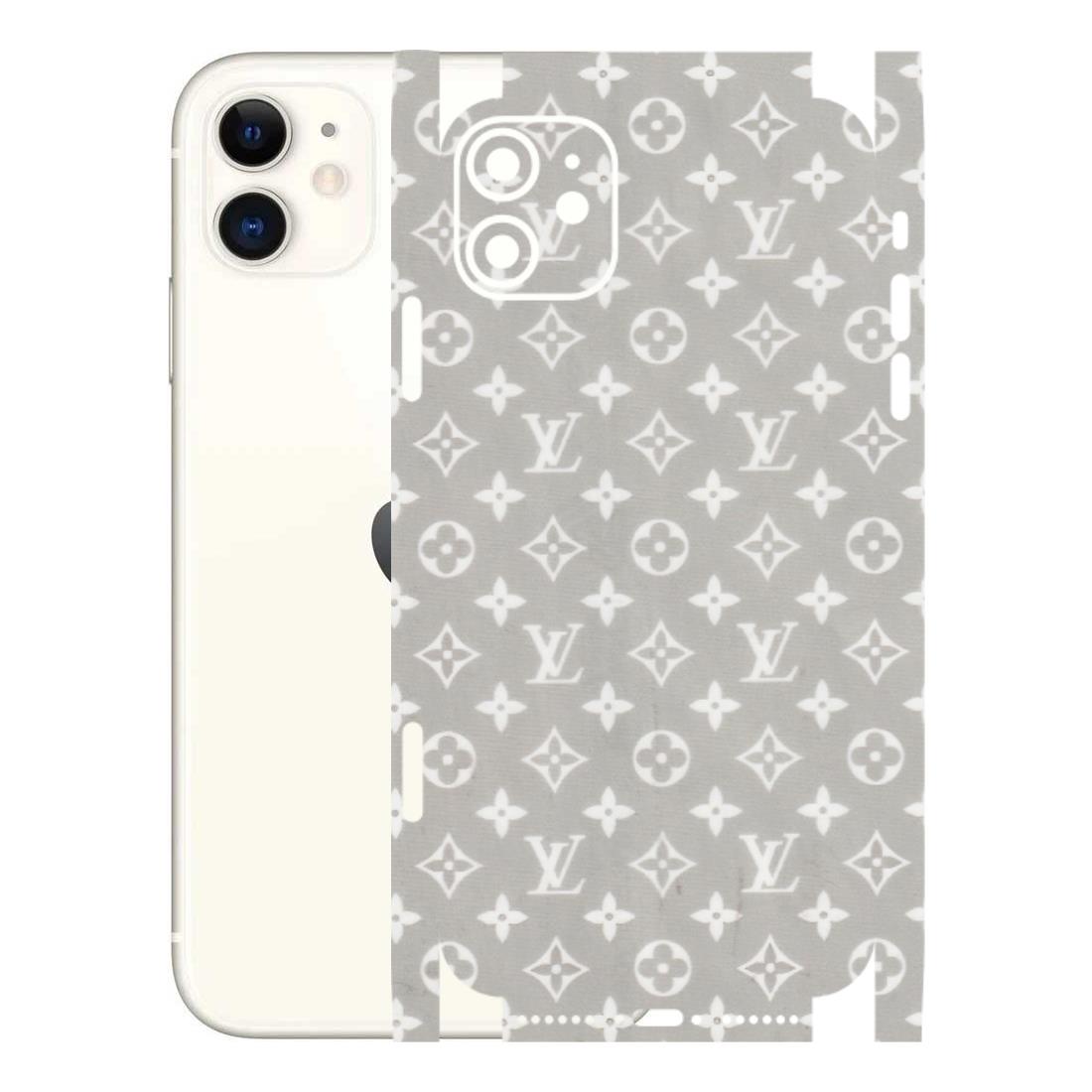 Apple iPhone Skins (All Models) - Luxury Brands Logo - Transparent Finish (T-07) iPhone 11