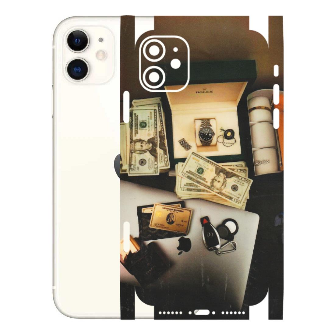 Apple iPhone Skins (All Models) - Luxury Lifestyle - Transparent Finish (T-11) iPhone 11