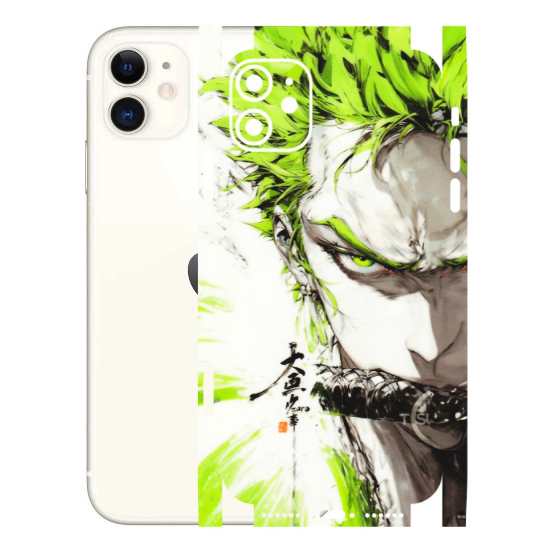 Apple iPhone Skins (All Models) - Roro Taku Anime - Transparent Finish (T-18) iPhone 11