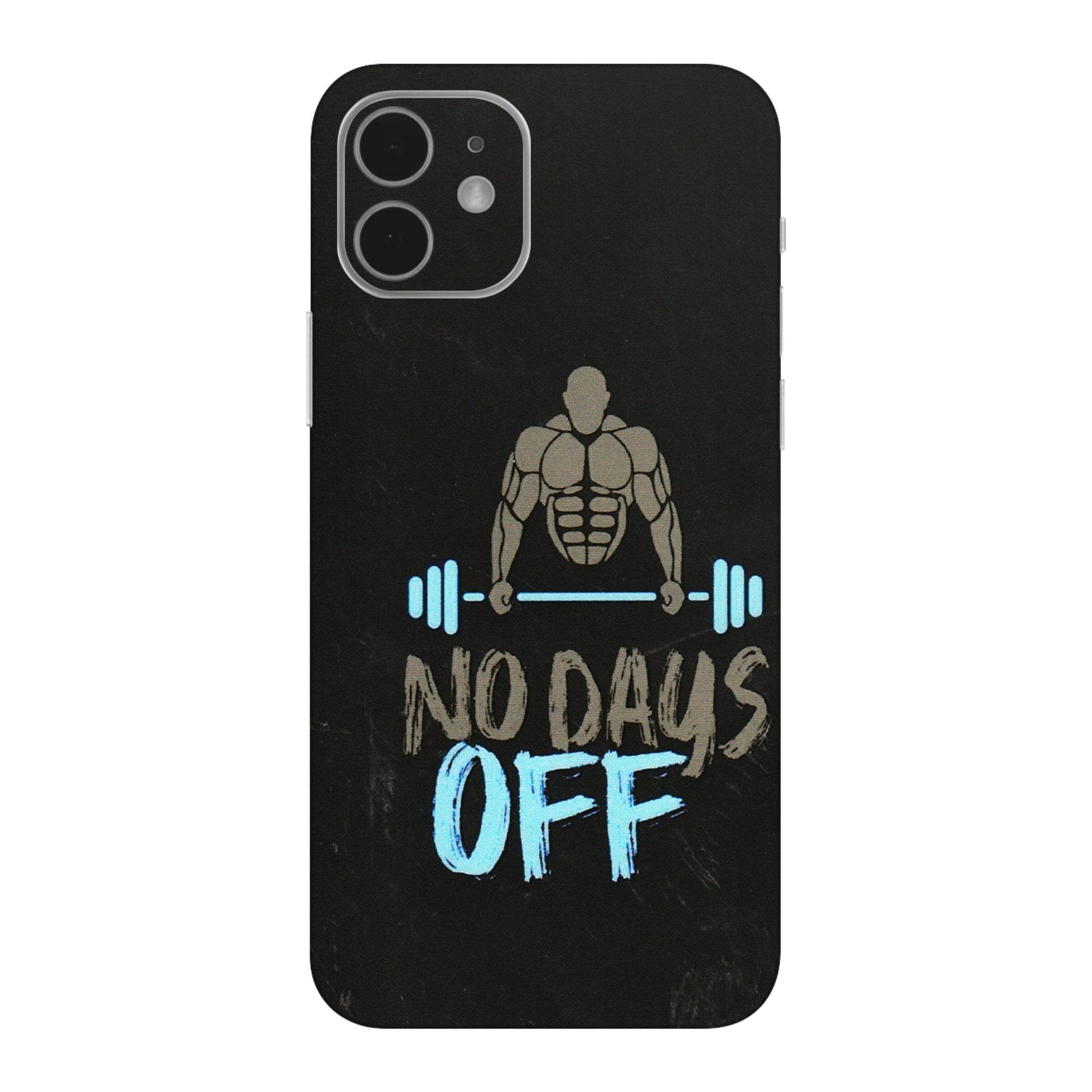 Apple iPhone Skins (All Models) - Gym Lover - 3D Embossed Finish (L-127) iPhone 12