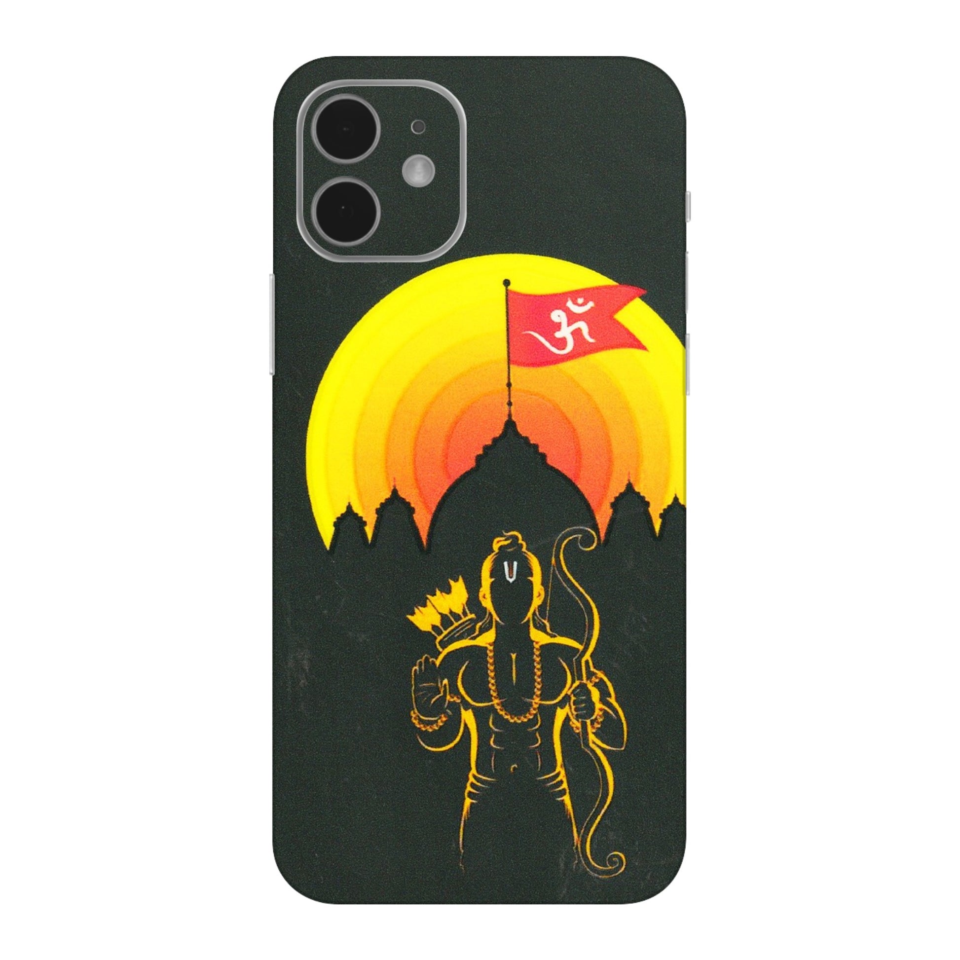 Apple iPhone Skins (All Models) - Lord Ram - 3D Embossed Finish (L-132) iPhone 12