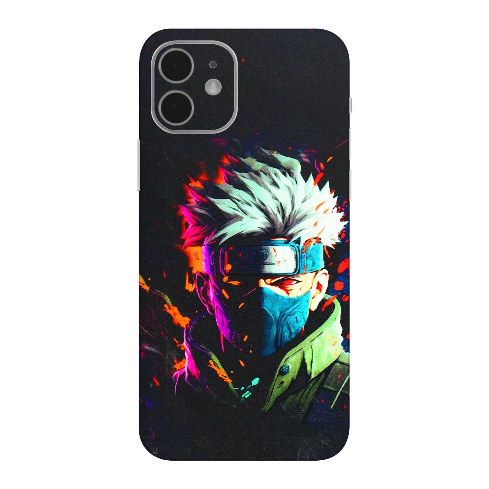 Apple iPhone Skins (All Models) - Anime Cool Character - 3D Embossed Finish (L-59) iPhone 12