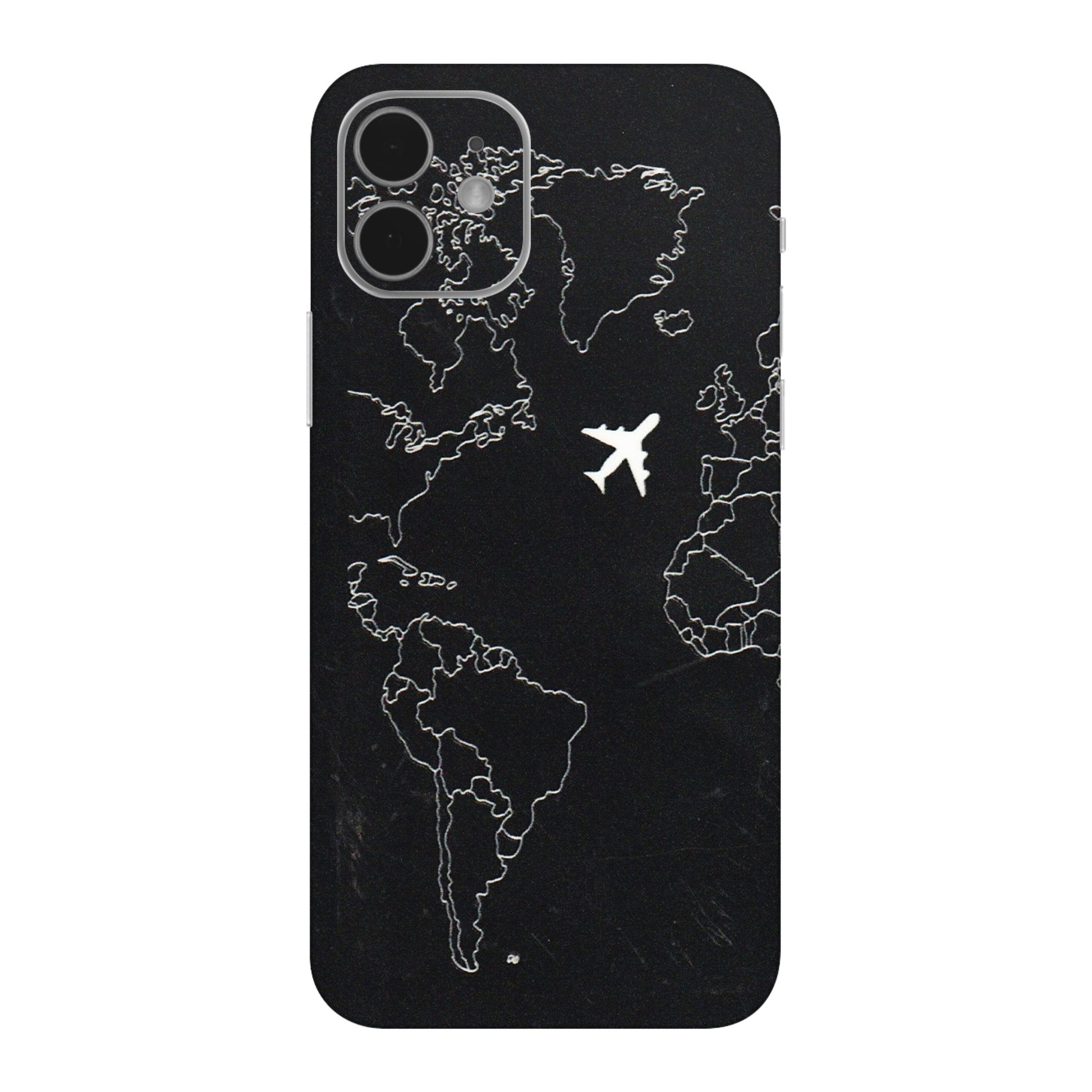 Apple iPhone Skins (All Models) - Never Ending Travel - 3D Embossed Finish (L-79) iPhone 12