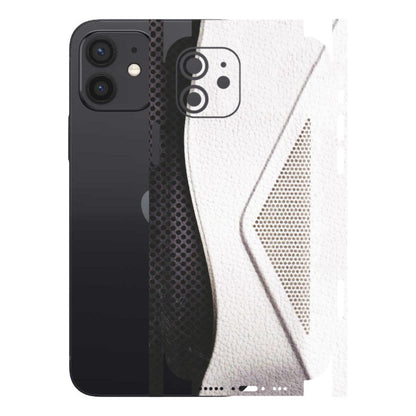 Apple iPhone Skins (All Models) - Black And White Iconic Convoy - Matte Finish (M-149) iPhone 12