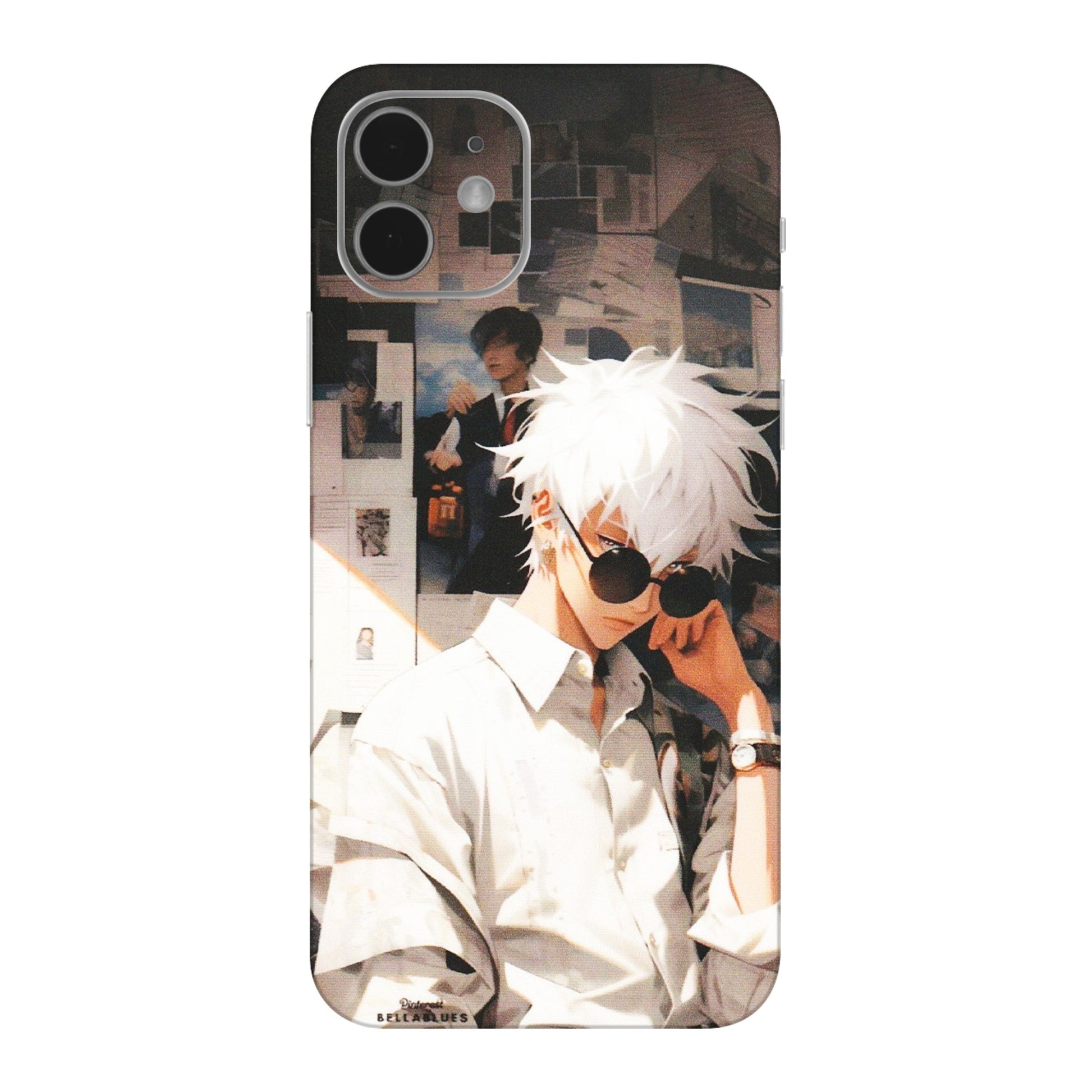 Apple iPhone Skins (All Models) - Gojo Satoru Jujustu Kaisen Anime - Matte Finish (M-156) iPhone 12