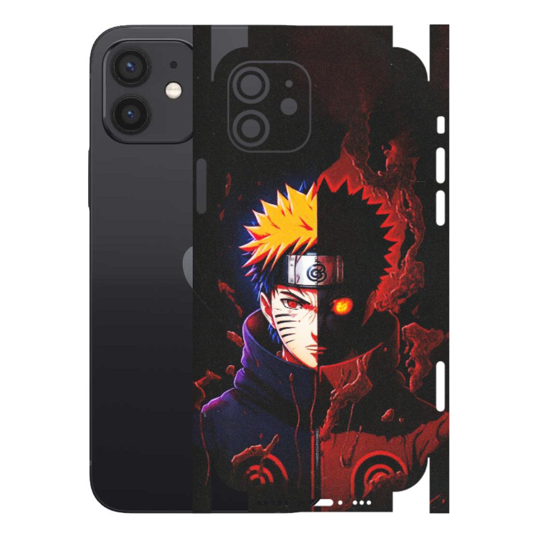 Apple iPhone Skins (All Models) - Naruto X Evil - Matte Finish (M-70) iPhone 12
