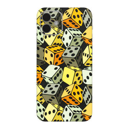 Apple iPhone Skins (All Models) - Dices Of Life - 3D Embossed Finish (L-04) iPhone 12 Mini