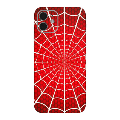 Apple iPhone Skins (All Models) - Classic Spidey Web - 3D Embossed Finish (L-115) iPhone 12 Mini