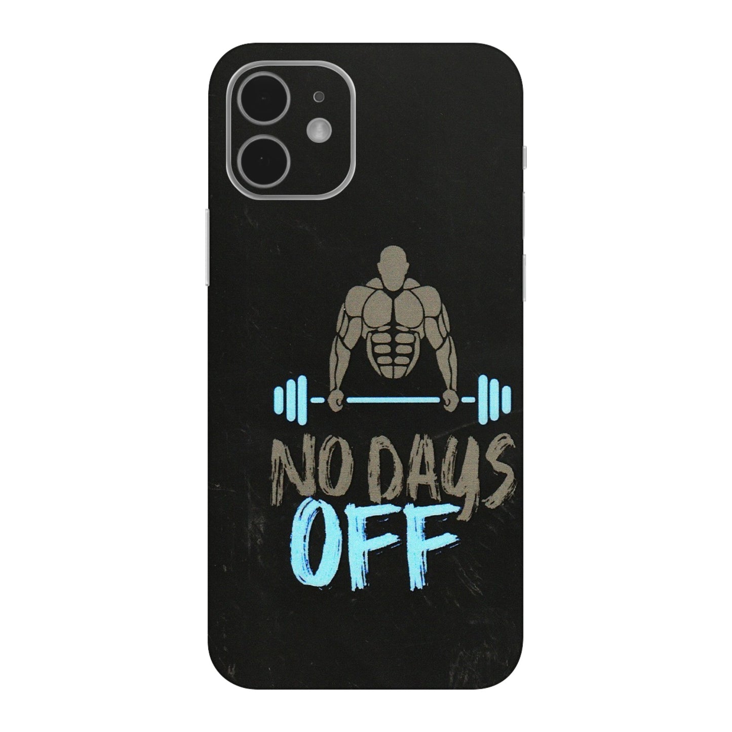 Apple iPhone Skins (All Models) - Gym Lover - 3D Embossed Finish (L-127) iPhone 12 Mini