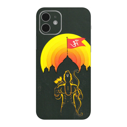 Apple iPhone Skins (All Models) - Lord Ram - 3D Embossed Finish (L-132) iPhone 12 Mini