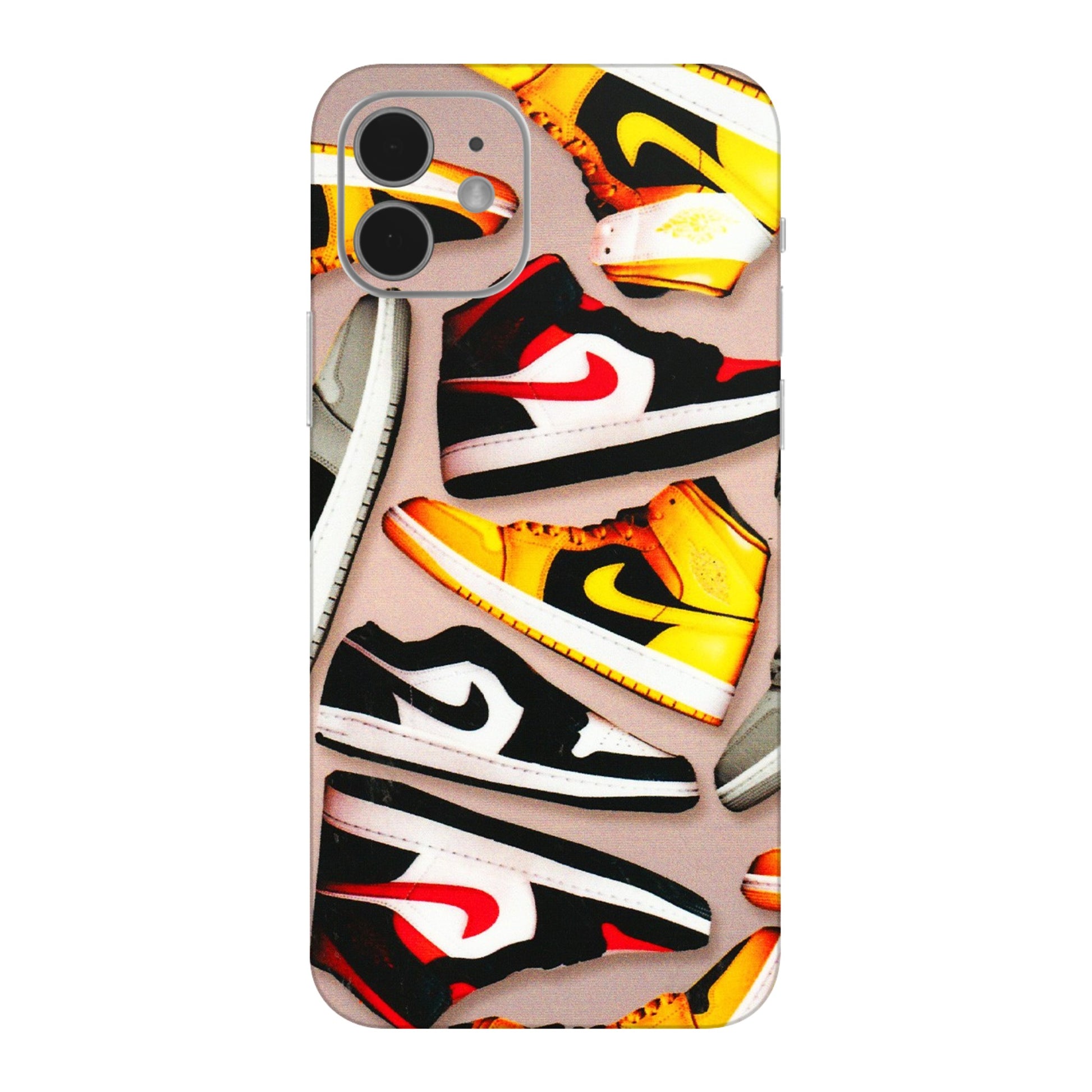 Apple iPhone Skins (All Models) - Sneaker Lover - 3D Embossed Finish (L-135) iPhone 12 Mini