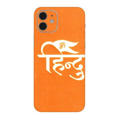Apple iPhone Skins (All Models) - Hindu Kesari - 3D Embossed Finish (L-154) iPhone 12 Mini