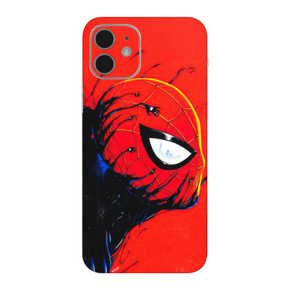 Apple iPhone Skins (All Models) - Spiderman Face Venom - 3D Embossed Finish (L-165) iPhone 12 Mini