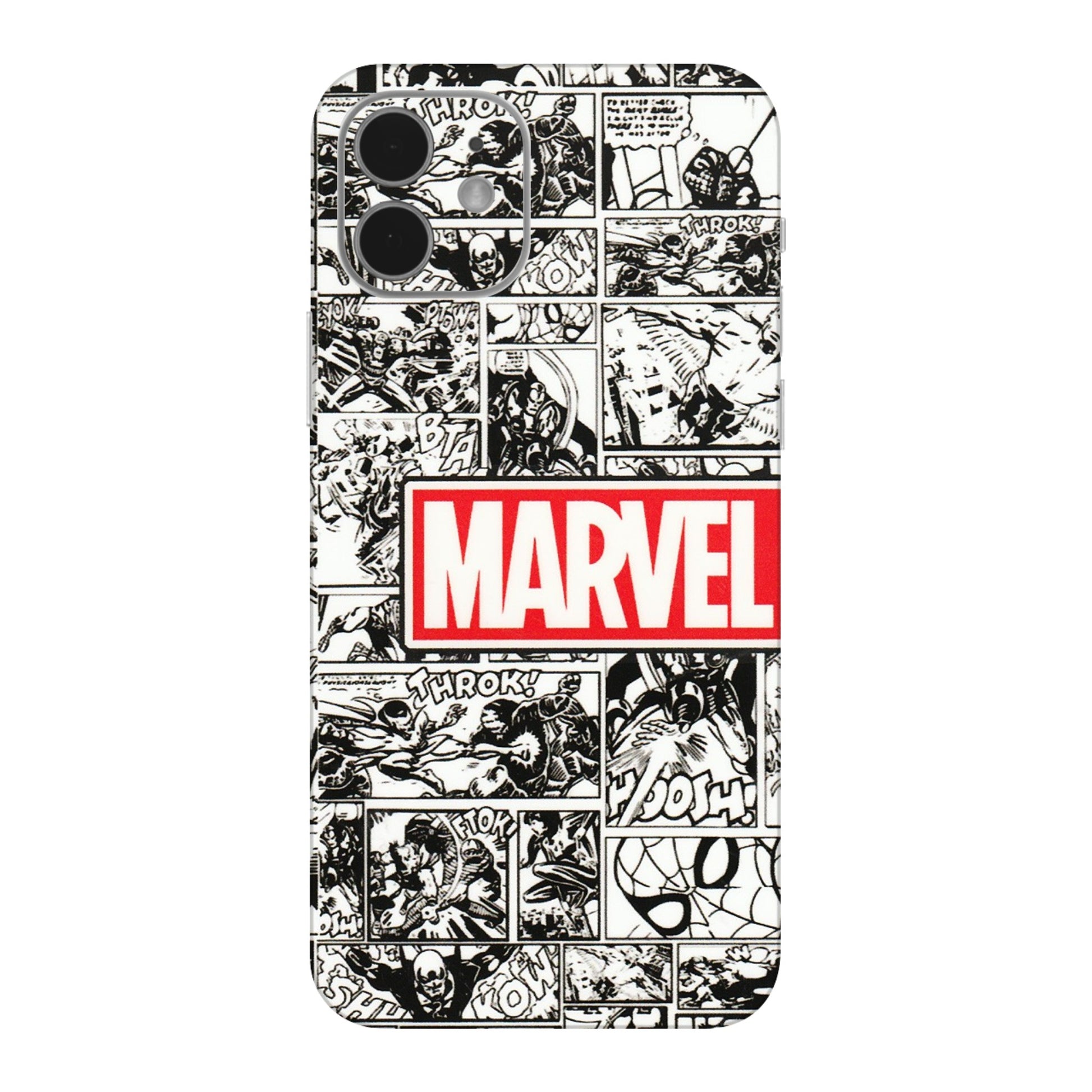 Apple iPhone Skins (All Models) - Marvel Comic - 3D Embossed Finish (L-171) iPhone 12 Mini