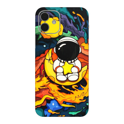 Apple iPhone Skins (All Models) - Baby Astronaut - 3D Embossed Finish (L-197) iPhone 12 Mini