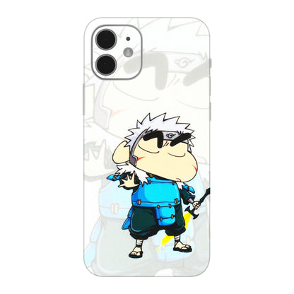 Apple iPhone Skins (All Models) - Angry Young Shinchan - 3D Embossed Finish (L-226) iPhone 12 Mini